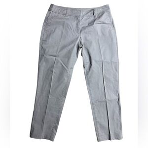 Eileen Fisher Dress Pants Grey Size 6 Business Casual Straight Let Ankle